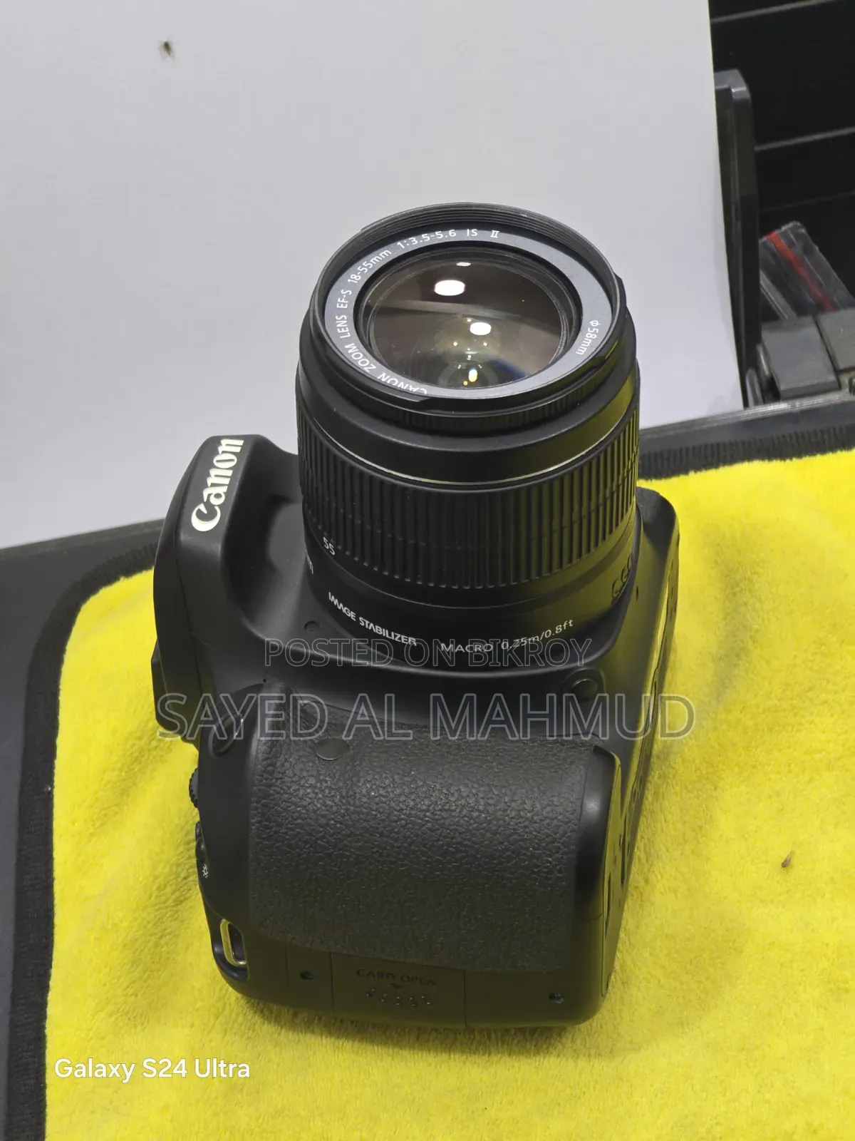 Canon 80d Semi Professional Camera With 18-55mm Lens