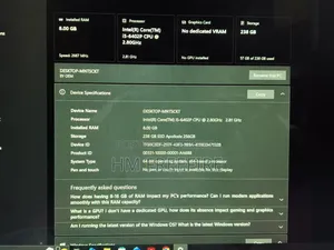 Desktop Computer Gigabyte 8GB Intel Core i5 SSD 256GB