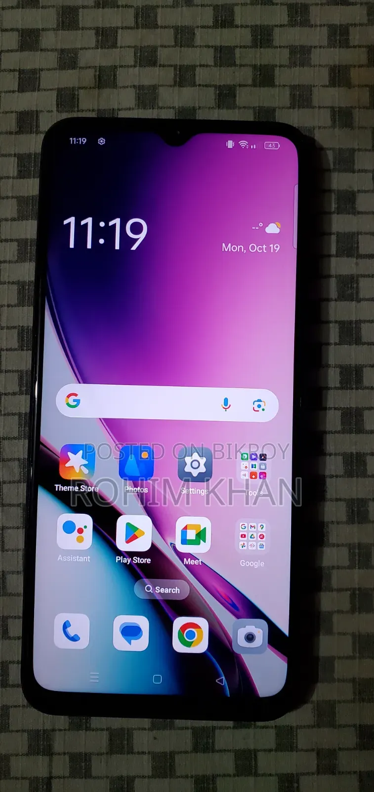 Oppo A77s 128 GB Black