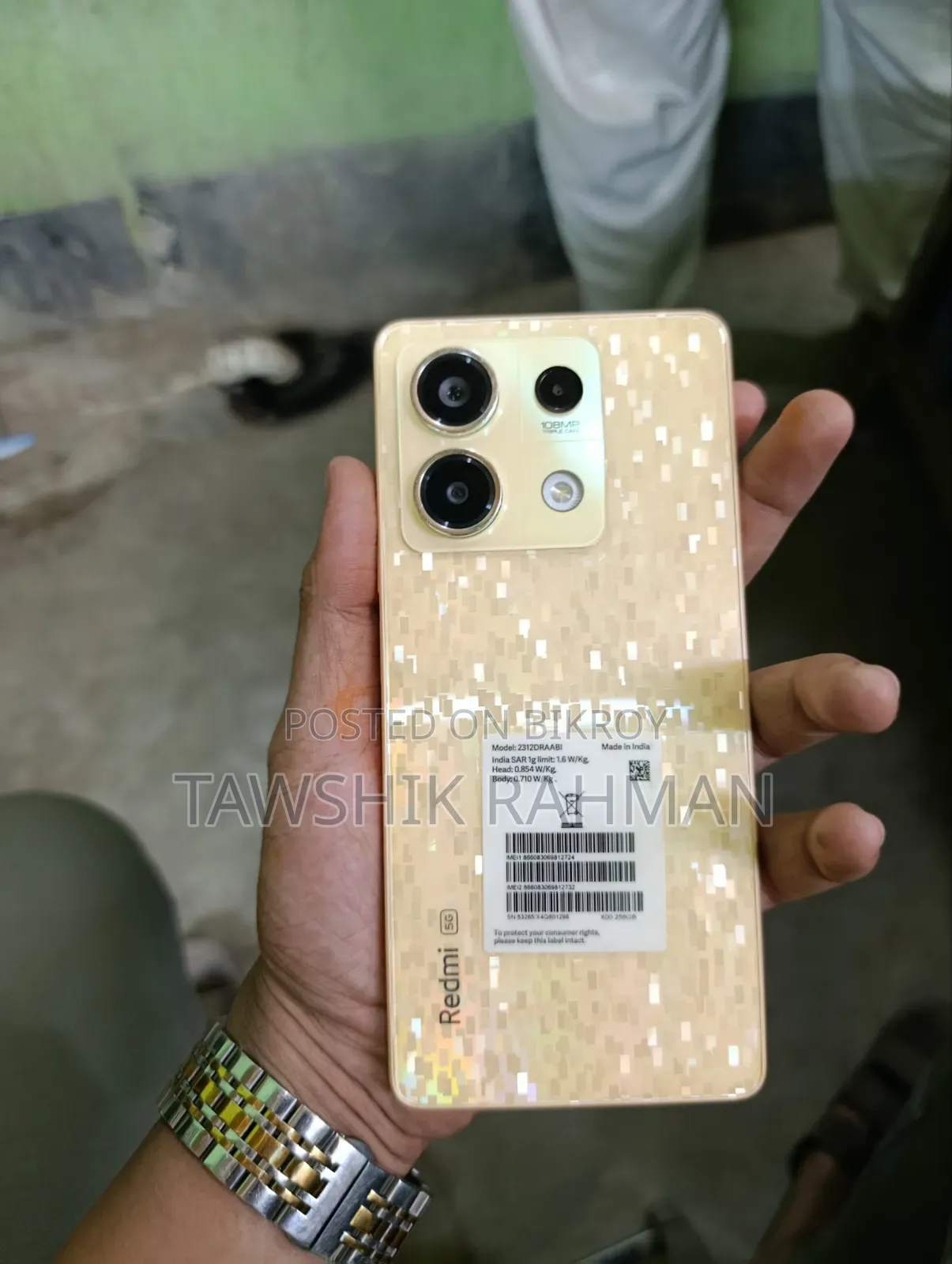 Xiaomi Redmi Note 13 256 GB Gold