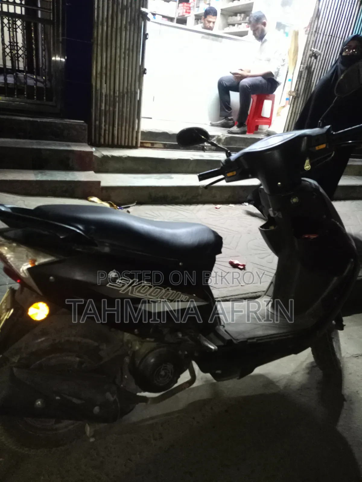রানার স্কুটি-১১০ ২০২৩ কালো