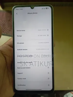Xiaomi Redmi 13C 5G 128 GB White