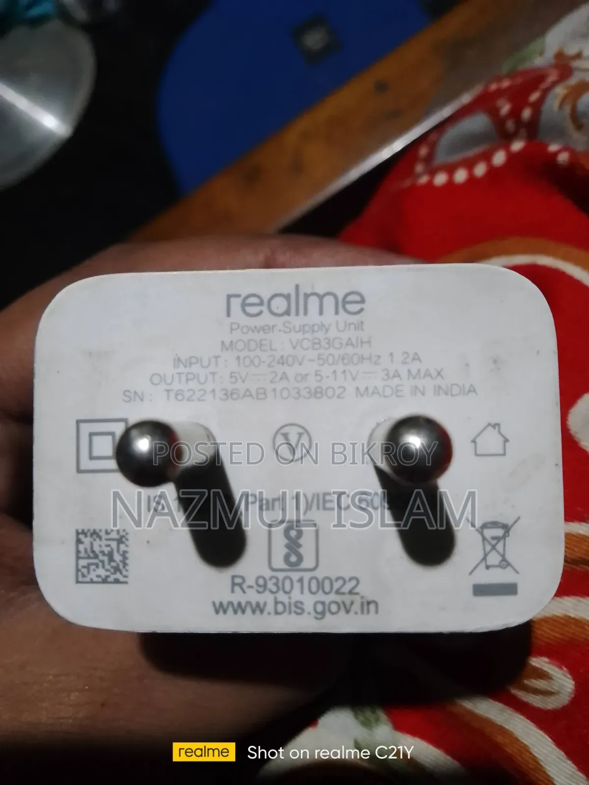 Realme Phone Original Super VOOC 33W Charger