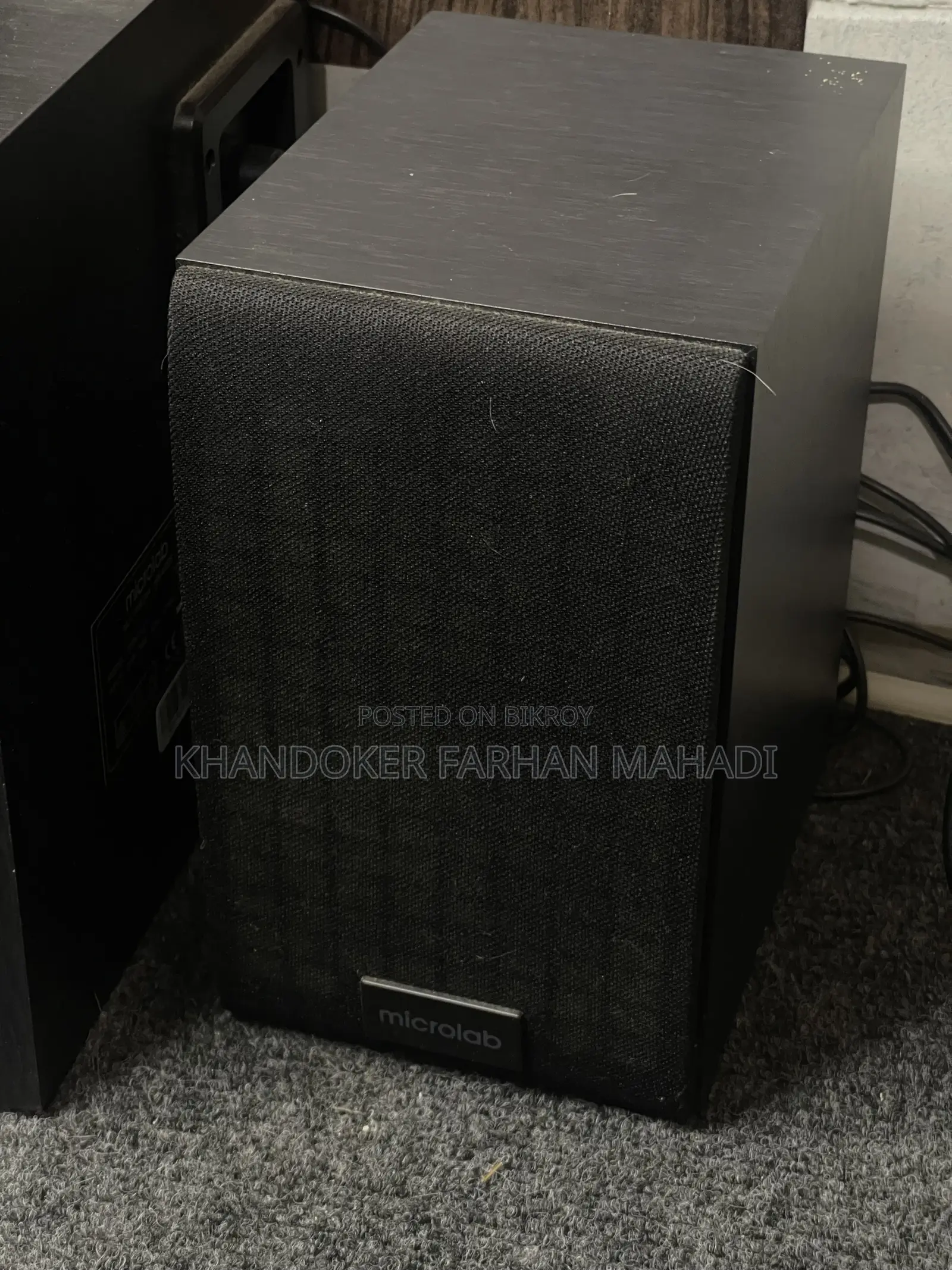 ২.১ মাইক্রোল্যাব বেস স্পিকার