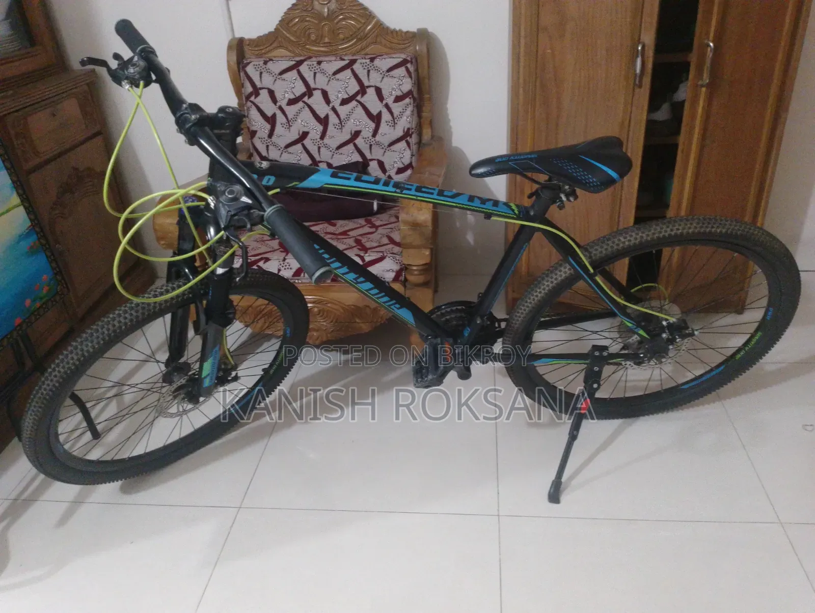 ভেলোসে ওয়ারিয়র ২.০ বাইসাইকেল নীল