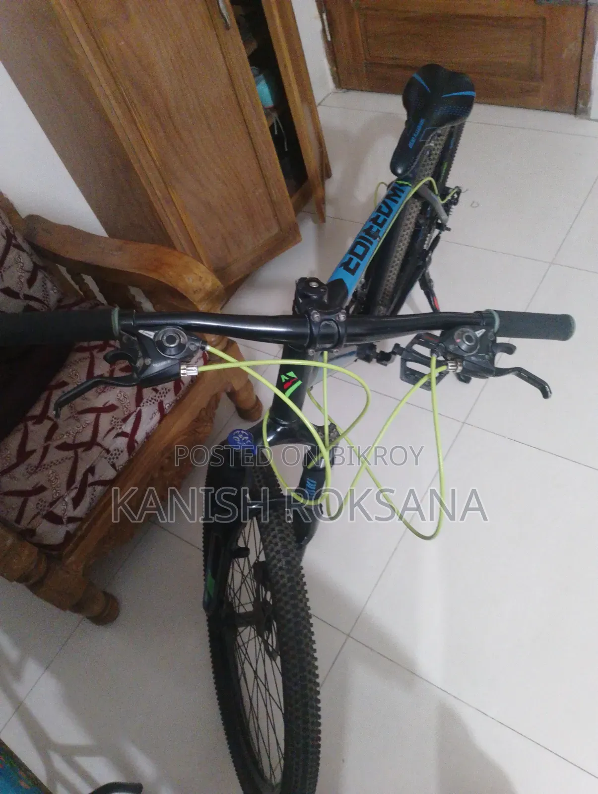 ভেলোসে ওয়ারিয়র ২.০ বাইসাইকেল নীল