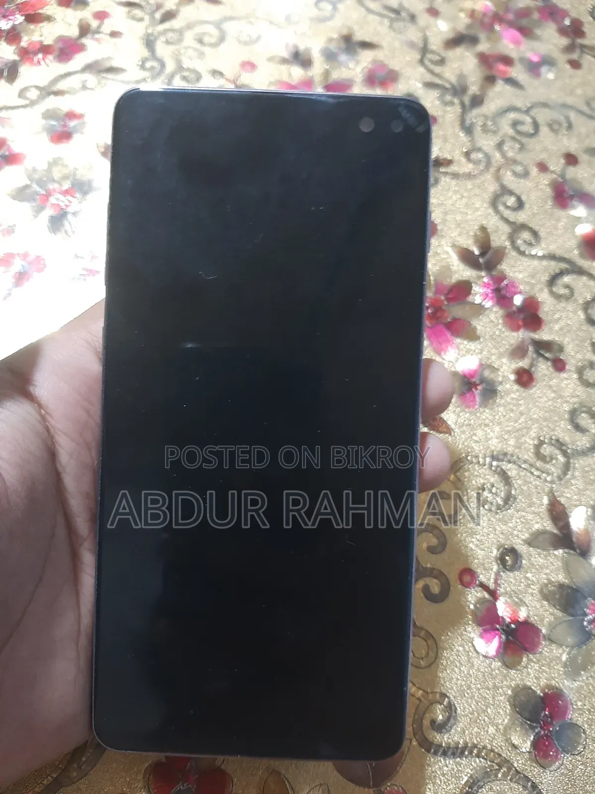 স্যামসাং গ্যালাক্সি এস১০ প্লাস ১২৮ জিবি নীল