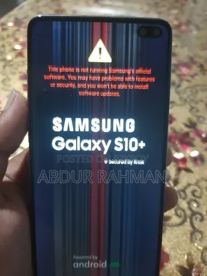 স্যামসাং গ্যালাক্সি এস১০ প্লাস ১২৮ জিবি নীল