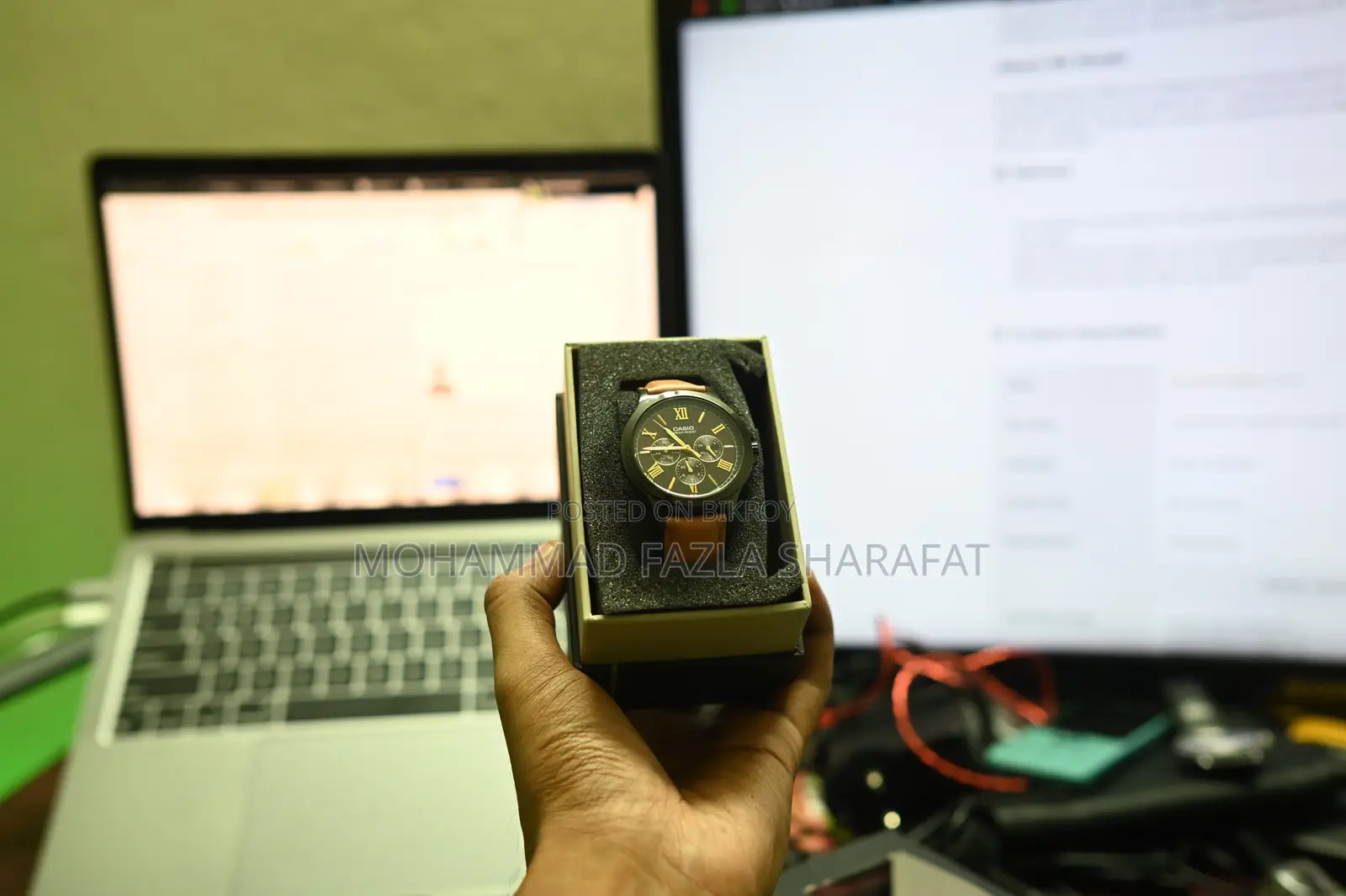 Casio Watch Enticer MTP-V300BL-5A – Brand New (Unused)