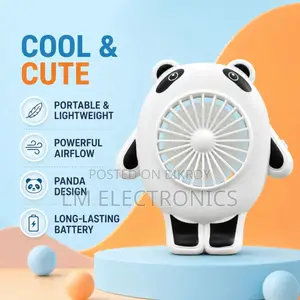 Chinese Panda Handheld Fan