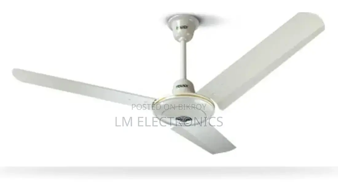 Click Crown Ceiling Fan 48″ Ivory Gold