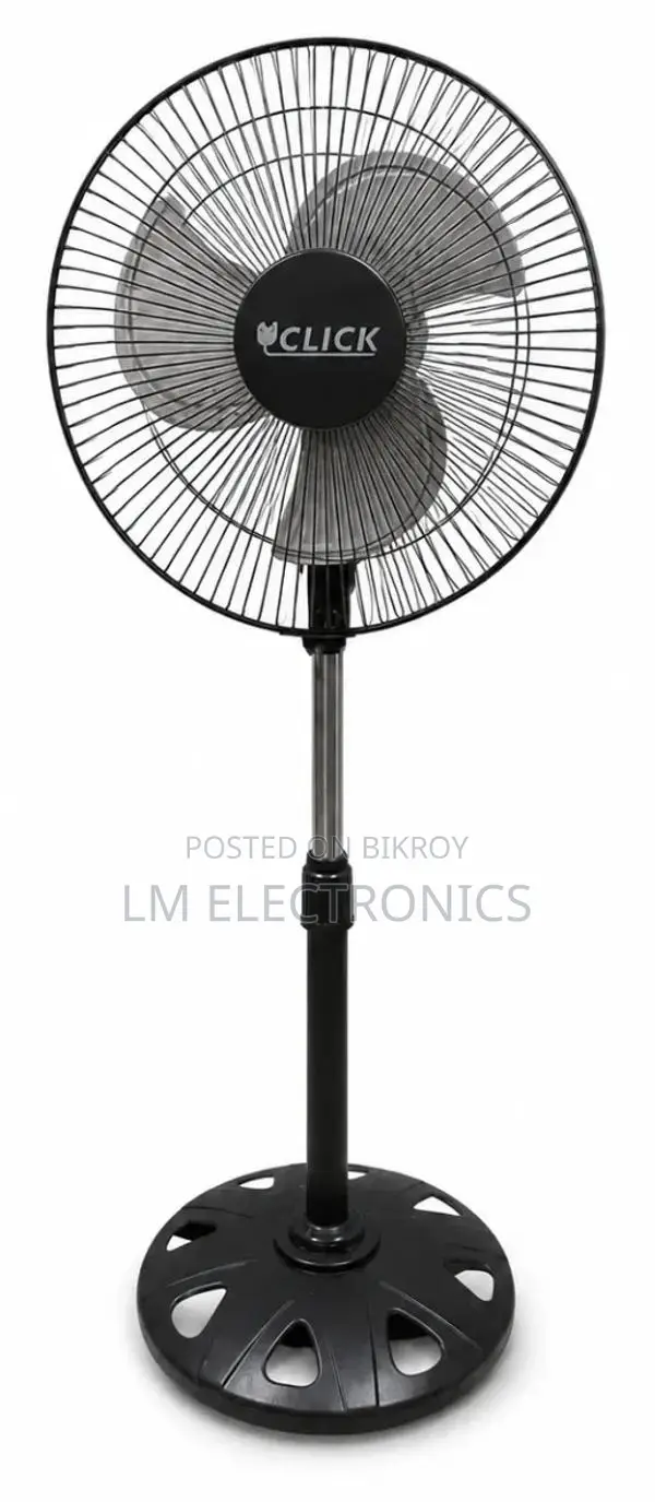 Click Half Stand Fan 12 Inch – High Speed