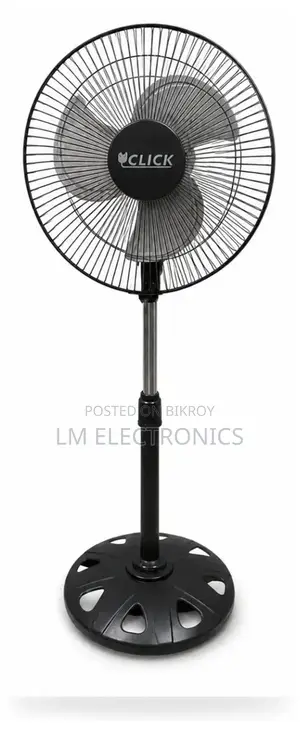 Click Half Stand Fan 12 Inch – High Speed