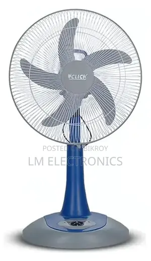 Click Rechargeable Half Stand Fan 16″