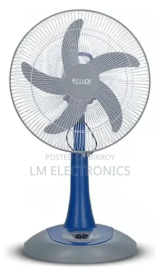Click Rechargeable Half Stand Fan 16″