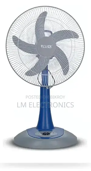 Click Rechargeable Half Stand Fan 16″