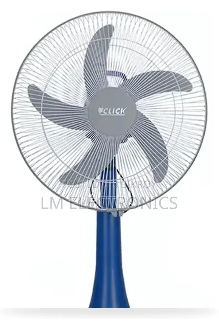 Click Rechargeable Half Stand Fan 16″