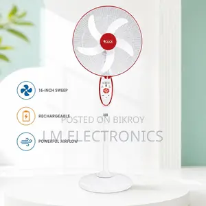 Click Rechargeable Stand Fan 16”