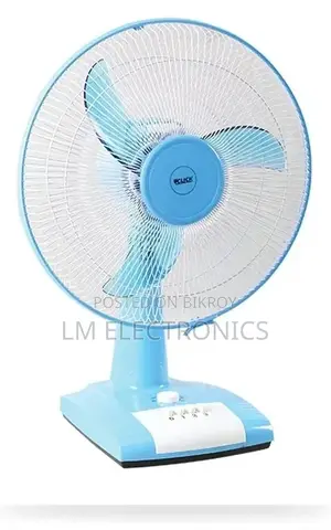 Click Table Fan 16″ – Blue