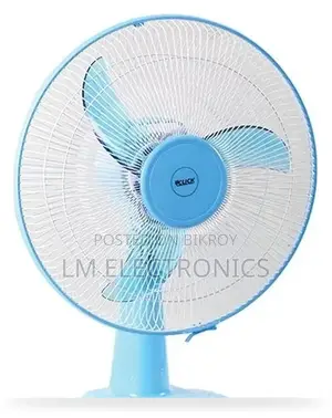 Click Table Fan 16″ – Blue