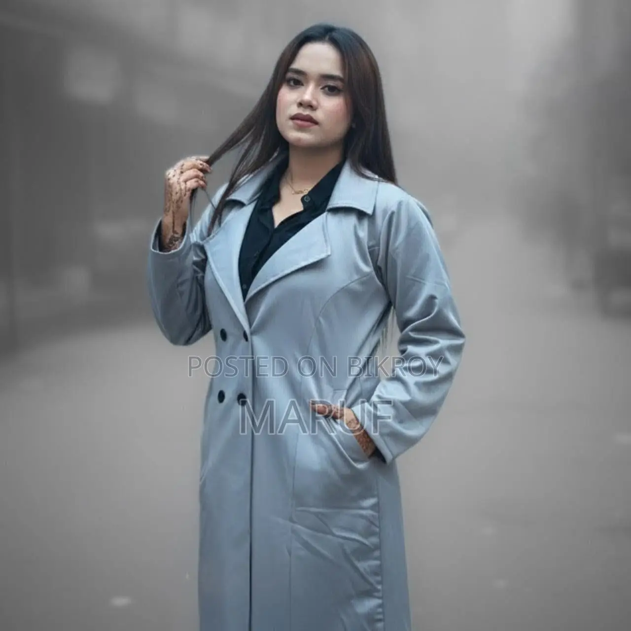 স্টাইলিশ নারীদের শীতকালীন ওভারকোট