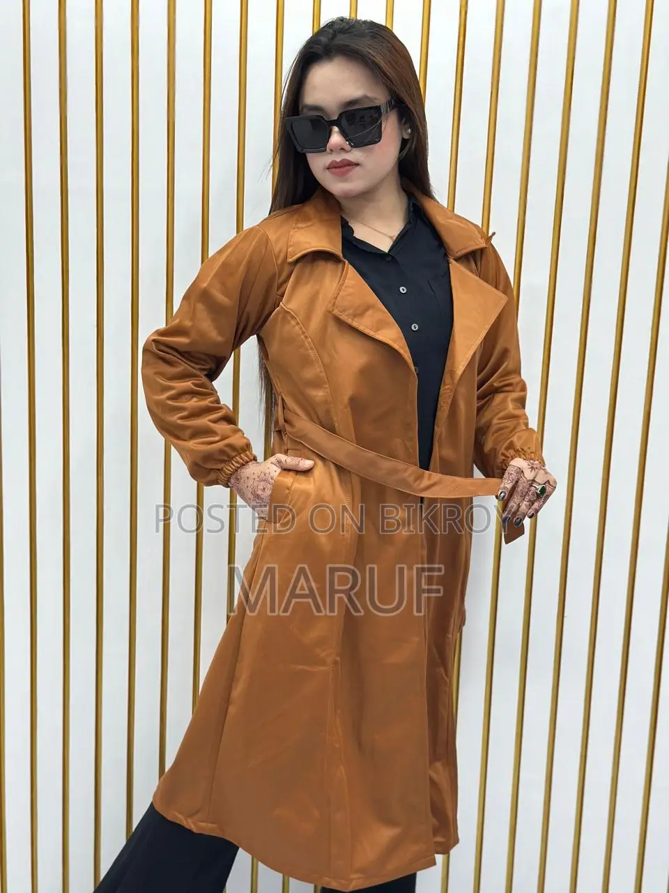 স্টাইলিশ নারীদের শীতকালীন ওভারকোট
