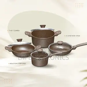 Dynamic Die Cast Cookware 7-In-1 Combo (Induction)
