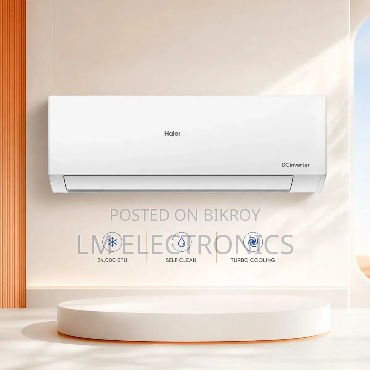 Haier 2 Ton CleanCool Inverter Pro HSU-24CleanCool(INV)(Pro)