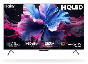 Haier H43P7UX 43 Inch Voice Control HQLED 4K Smart Google TV