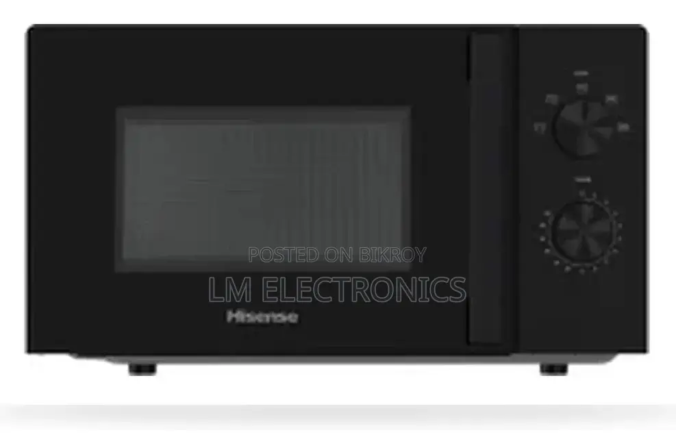 Hisense 20L Solo Microwave Oven H20M0BS2H with Grey Cavity
