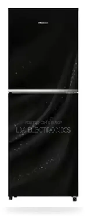 Hisense 238L TMF Glass Door Refrigerator Avatar Black