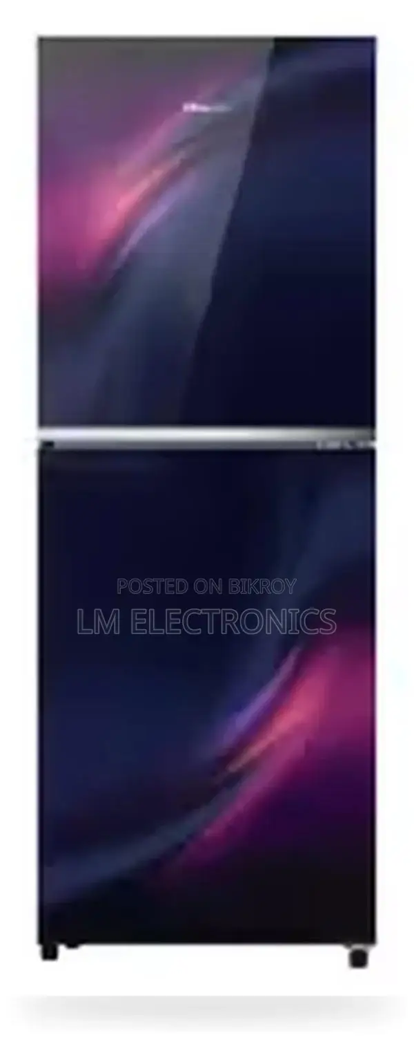Hisense 238L TMF Glass Door Refrigerator Dreamy Purple