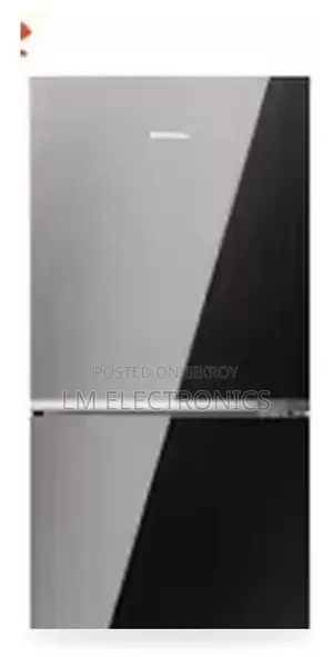Hisense 238L TMF Inverter Glass Door Refrigerator Mirror Black