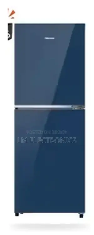 Hisense 238L TMF Inverter Glass Door Refrigerator Royal Blue