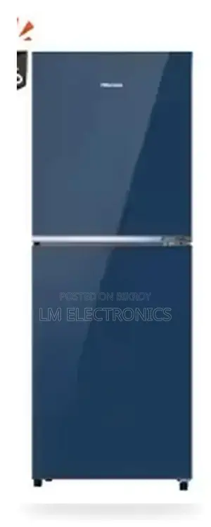 Hisense 238L TMF Inverter Glass Door Refrigerator Royal Blue