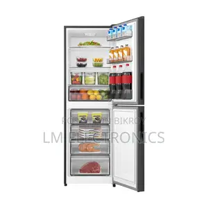 Hisense 270L BMF Glass Door Refrigerator Avatar Red