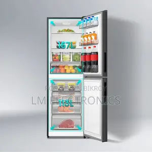 Hisense 270L BMF Glass Door Refrigerator Avatar Red