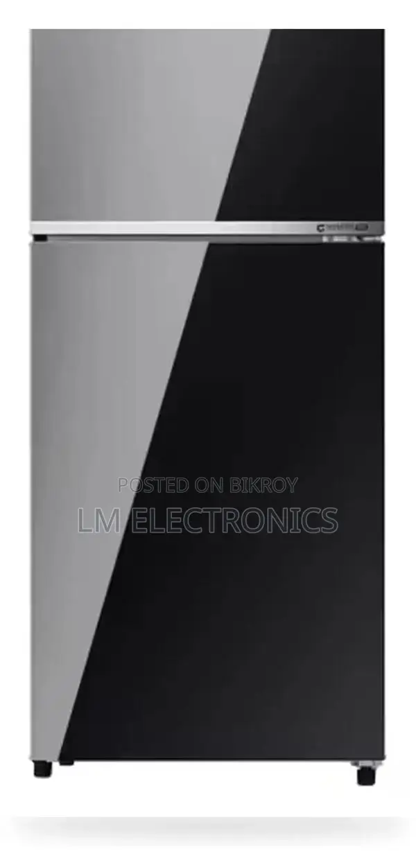 Hisense 277L TMF Inverter Glass Door Refrigerator Mirror Black