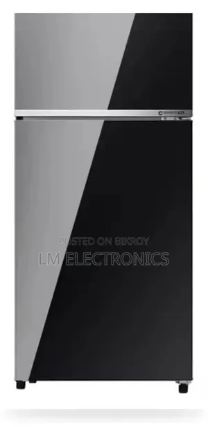 Hisense 277L TMF Inverter Glass Door Refrigerator Mirror Black