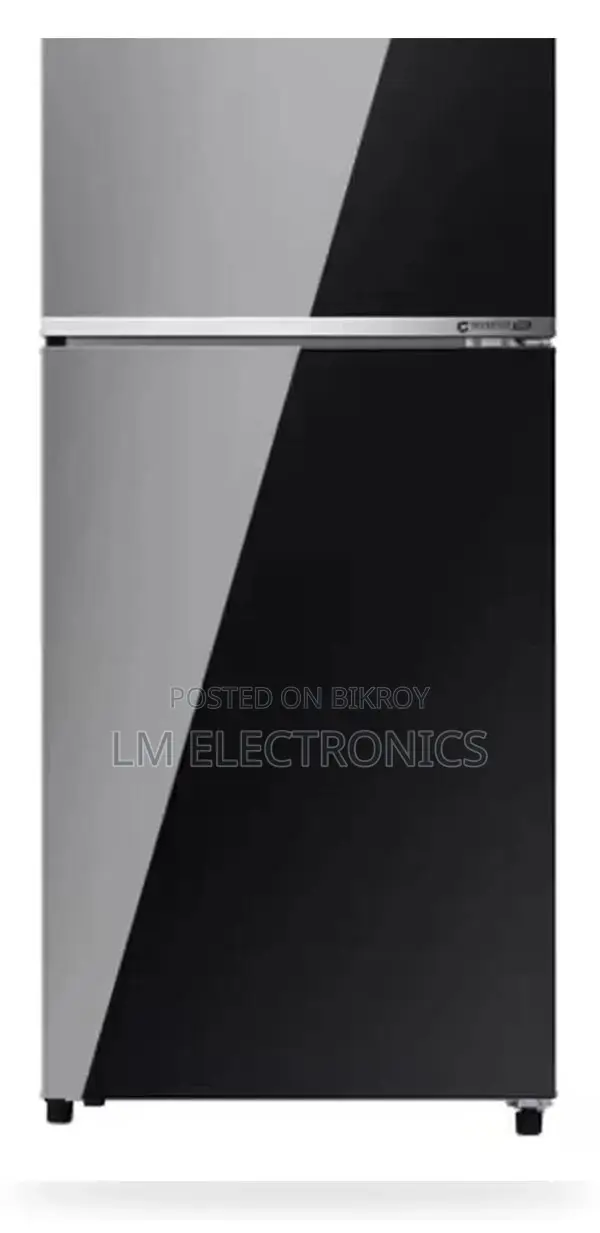 Hisense 277L TMF Inverter Glass Door Refrigerator Mirror Black