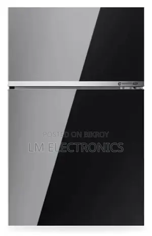 Hisense 277L TMF Inverter Glass Door Refrigerator Mirror Black