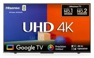 Hisense 43 Inch Bezelless Dolby Vision 4K UHD Smart Voice Control Goog