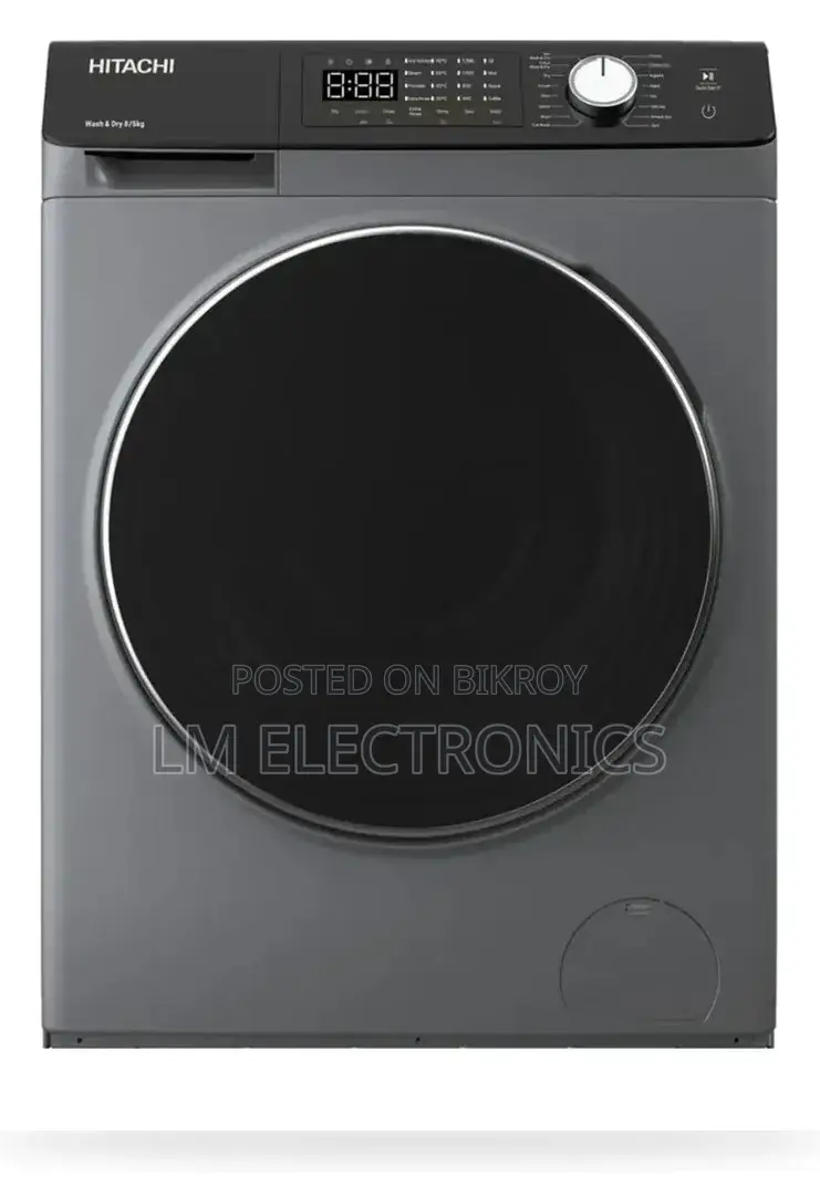 Hitachi BD-904HVOS-W 9 KG Inverter Front Load Washing Machine