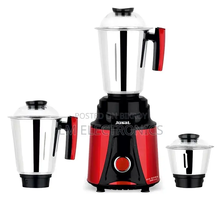 Jusal Big Boss 1200W Mixer Grinder (3 Jar)