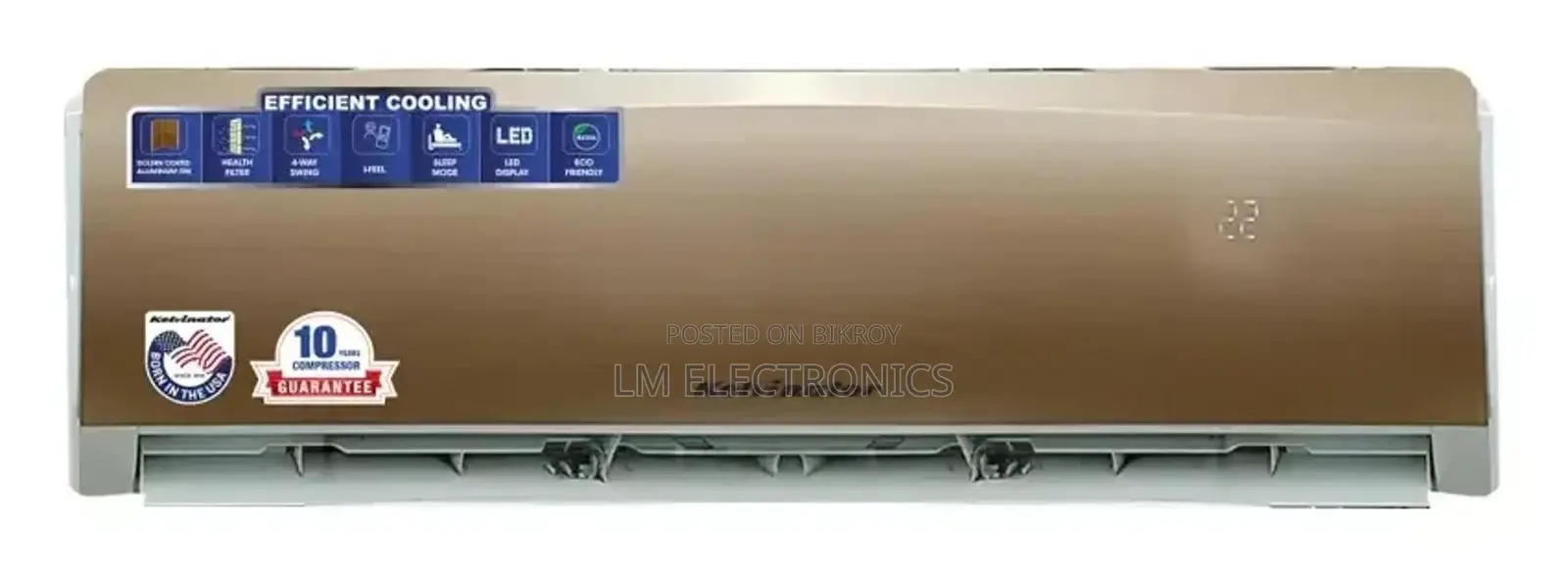 Kelvinator 1 Ton Golden Inverter AC