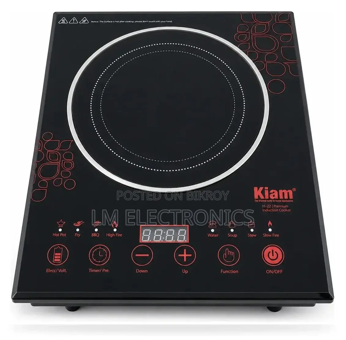 Kiam Induction Cooker H-22 (Premium)