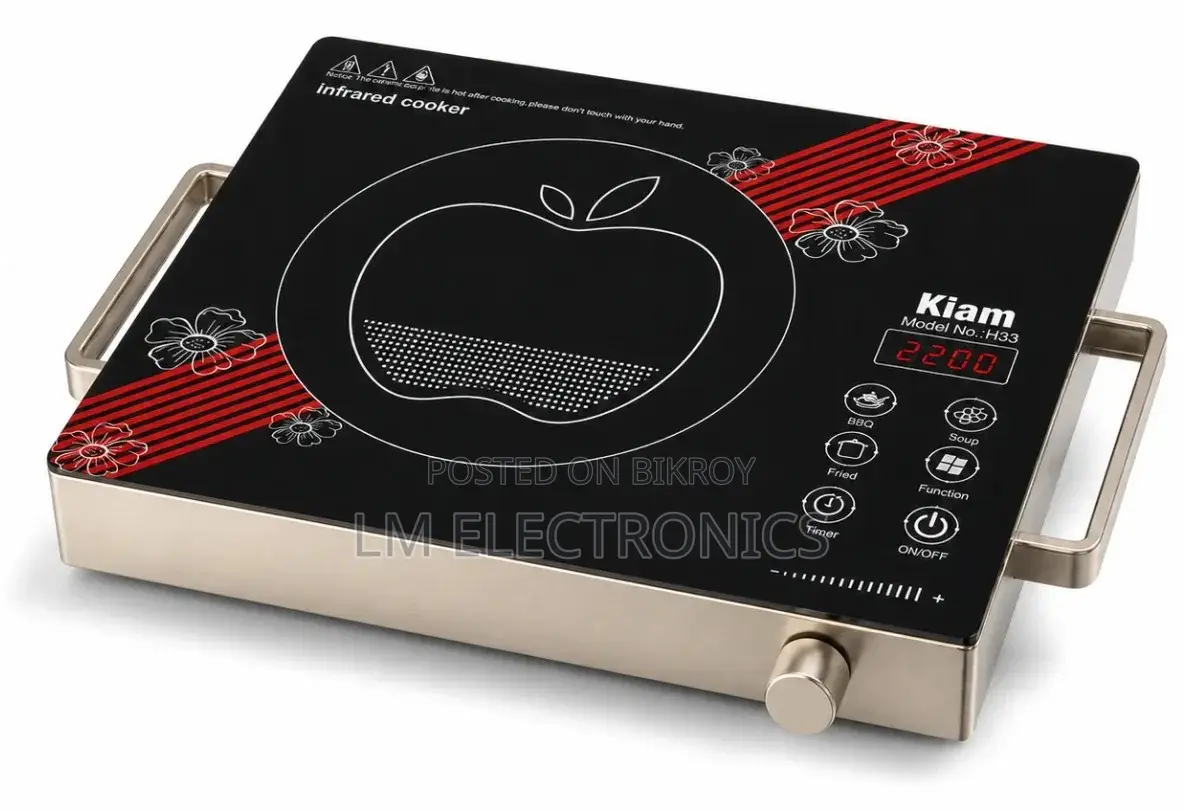 Kiam Infrared Cooker H-33 (Inverter Technology)