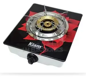 Kiam Single Burner Glass Gas Stove