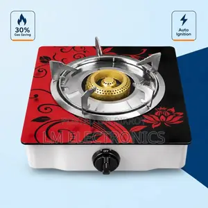 Kiam Single Burner LPG Gas Stove with Glass