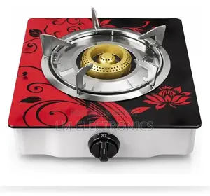 Kiam Single Burner LPG Gas Stove with Glass